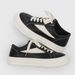 Street Style Black Casual Sports Shoes, Fashionable Skateboarding Comfortable Platform Men's Sports Shoes_vogvips.com