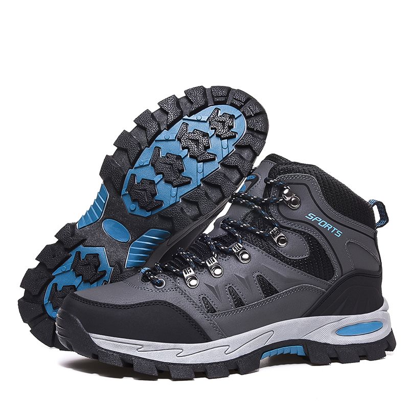 Outdoor Hiking Boots Men's Women's Spring And Autumn Hiking Wear-resistant Mountain Sports Boots Hunting Sports Shoes_vogvips.com