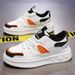 Spring New Breathable Little White Men's Fashion Versatile Thick Sole Sports Casual Board Shoes_vogvips.com