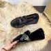 French-style Furry For Women, 2025 Winter New Slip-on Plush Mary Jane Loafers, Cotton Shoes_vogvips.com