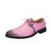 Cross-border Large Size Shoes, Sizes 38-48, Gradient Color Men's Casual Trendy Personalized Leather Shoes_vogvips.com