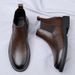 European Warm Series High-End Genuine Leather Boots For Men, Autumn And Winter Pointed Toe British Martin High-Top Ankle Boots, Suit_vogvips.com