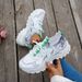 Women' Veratile New Style Sport Meh Breathable Caual Single Cro-Border Soft Sole Comfortable Lace-Up Running_vogvips.com