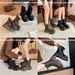 Guyun | Thick-Soled Martin Women 2025 New Autumn Winter British Style Single For Petite Height Increase Platform_vogvips.com