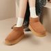 Augu Shiden Thick-Soled Snow Boots For Women 2025 New Winter Fleece-Lined Thickened Genuine Leather Northeast Waterproof_vogvips.com