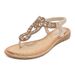 New Rhinestone Sandals Bohemian Wedge Sandals Women's Plus-size Women's Shoes_vogvips.com