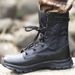 Combat Boots Velcro Side Pull Wear Cable Down Climbing Tactical Boots Combat Boots_vogvips.com