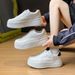 Little White Shoes Female And Female Students Leisure Sports Versatile Board Shoes Street Shooting_vogvips.com