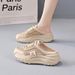 Casual Women's Shoes For Summer, Slip-on Lazy Sports Shoes, 2026 New Mesh Sandals Q070_vogvips.com
