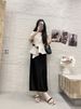 French-Style Buckle Slide For Women, Summer Outdoor Wear, 2026 New Model, Trendy And Fashionable, Soft-Soled Casual_vogvips.com