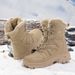 Snow Boots With Thick Fleece And Warm Ski Shoes, Cotton Boots_vogvips.com
