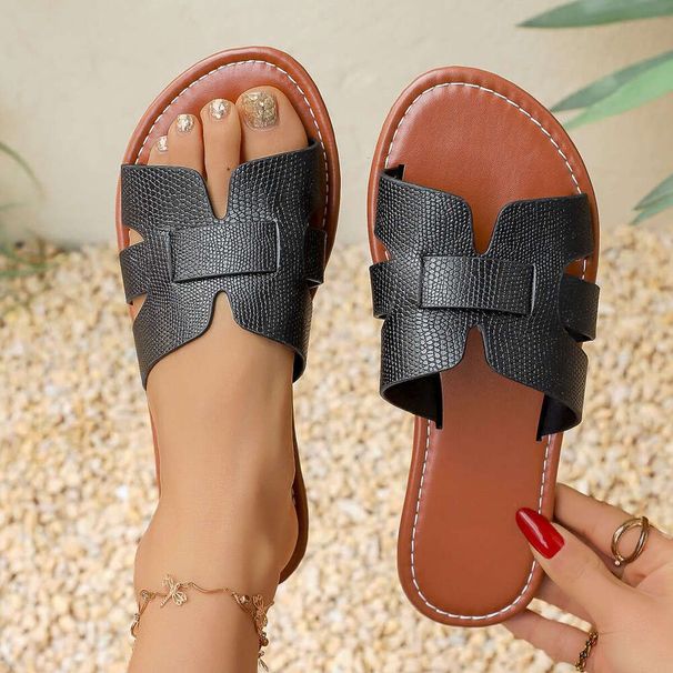 Sandals Women Slides Summer Wedges Slippers Party Shock Absorption Leisure Beach Footwear Fashion Luxury Shoes_vogvips.com