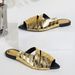 Women's Shoes Summer New Fashion Outdoor Sandals Wine Red Pointed Open Toed Women's Shoes_vogvips.com