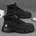 European Warm Series High-top Martin Autumn 2025 New Work Shoes Men's Korean Version Versatile British Style Thick-soled Short Boots_vogvips.com