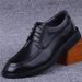 High-Quality Business Formal Men Top Layer Cowhide Work Wedding Professional Men's Leather Shoes_vogvips.com