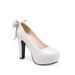 2022 Spring Cross-Border European And American Style Chunky High Heel Platform Single Women's Shoes Large Size 40-48_vogvips.com