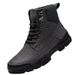 Men's Shoes Invisible Height Increase Men's High-top Martin Boots Retro Tooling Boots Flat Boots_vogvips.com