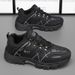 Spring Men's Sports Shoes Waterproof Non Slip Sports Work Shoes Hiking Shoes Construction Site Work Wear Resistant Shoes_vogvips.com