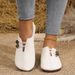 summer New Soft Leather Flat Casual For Women, Round Toe, Shallow Slip-on, Large Size_vogvips.com