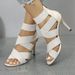 SHLIANG Sexy Open Toes Gladiator Shoes Womens Sandals Super High Heel Pumps Ladies Broadband Back Zipper Party Wedding Sandal Black For Women Y0261_vogvips.com