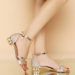 European And American Foreign Trade Plus-size 2024 Summer For Women, One-strap Rhinestone Socialite Style Chunky Heel_vogvips.com