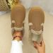Women's Shoes Large Size Thick Soled Slippers For Women Winter New Retro Cotton Shoes Snow Boots For Women_vogvips.com