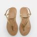 Flat Sandals - Minimalist Single Strap Gladiator Slides With Toe Loop (Elegant, Breathable Summer Shoes For Women)_vogvips.com