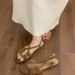 Unique Design Women's For Outdoor Wear 2025 Summer New Vintage Suede Leather Hollow Open-Toe Roman Sandals_vogvips.com