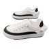 Men's Trendy Slip-On Casual Flat Shoes Summer Breathable White Sneakers Patchwork Canvas_vogvips.com