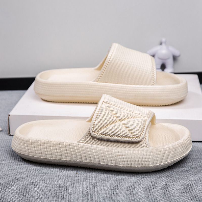 Women's Velcro Flip-Flops, Adjustable Thick-Soled Sandals, Beach Couples Outer Wear, New Summer Style_vogvips.com