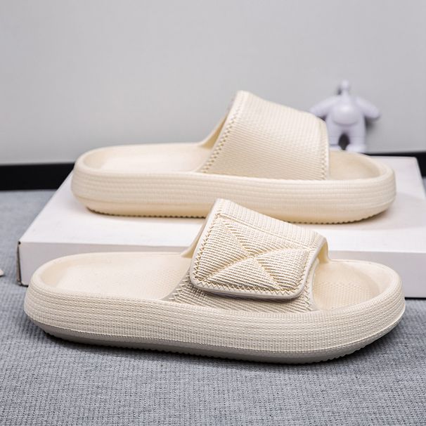 Women's Velcro Flip-Flops, Adjustable Thick-Soled Sandals, Beach Couples Outer Wear, New Summer Style_vogvips.com