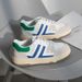 De Xun Board Women's Spring New Striped Flat Bottom Low Top Casual Versatile White Shoes Trendy In_vogvips.com
