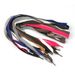 Shoe Accessories Summer colorful single layer widened flat shoelaces suitable for casual shoes canvas shoes shoelace_vogvips.com