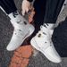 Glow-in-the-dark High-top Basketball Shoes For Men Lightweight Sneakers Breathable Creative Fluorescent Trend Net Shoes_vogvips.com