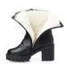 Women's Chunky Heel Ankle Boots – Winter/Spring PU Martin Boots With Side Zipper (2 Styles)_vogvips.com