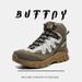 Outdoor Hiking Boots Comfortable Thick-soled Heightening Martin Boots Men_vogvips.com