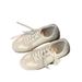 Women's Height-Increasing Lace-Up Retro Sneakers 2025 Autumn Korean Version Versatile Vintage Color-Block Soft Sole_vogvips.com