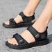 A Pair Of Men's New Summer Sandals, Wear-Resistant, Fashionable And Casual Sports Shoes, Beach Shoes_vogvips.com