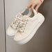 Little White Shoes Children Girls Students Leisure Sports Versatile Board Shoes Street Shooting_vogvips.com