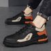 Men's Shoes Autumn And Winter Trendy Mid High Top Casual Shoes For Teenagers Outdoor Slip On Sneakers For Students Thick Soled Trendy Shoes_vogvips.com