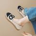 Xiaoxiangfeng Thick-soled Fisherman Shoes Women's One-pedal Retro Shallow Mouth Inner Height-increasing Single Shoes_vogvips.com