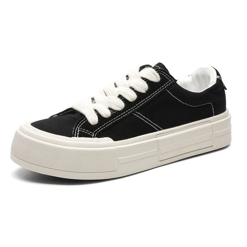 New Canvas Casual Fashion Trendy Sneakers Thick-Soled UU Shoes Versatile Loafers_vogvips.com