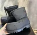 Alaska Women Designer Snow Nylon Ski Bootie Men Chunky Winter Boots Top Quality Booties Shoe Without Box_vogvips.com