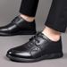 Euro Step Casual 2025 Autumn New Versatile Middle-aged And Elderly Dad Shoes Men's High-end Genuine Leather Loafers_vogvips.com