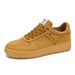 Men's shoes new summer breathable hot style thick sole versatile wheat color casual shoes men's net celebrity height increase sports shoes_vogvips.com