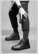 Crocodile Leather Men's Casual Leather Shoes Invisible Inner Height Increase Men's Shoes Cm Height Increase Shoes Martin Boots_vogvips.com