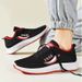 Korean Style Men's Casual Sneaker One-piece Delivery Lightweight Soft Bottom Woven Running Shoes Comfortable For Students_vogvips.com