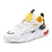 Spring New Breathable Mesh Men's Trend Versatile Small White Thick Soled Sports Shoes, Casual Dad Shoes_vogvips.com