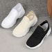 Women's Sneakers Spring Autumn Thick Sole Height Increasing White New Fashion Female Student Versatile Korean Style_vogvips.com