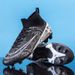High-top Adult For Men And Women TF Turf Cleats Artificial Grass AG Long Spikes Student Training Soccer Shoes_vogvips.com